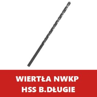 Wiertła NWKP HSS b.długie