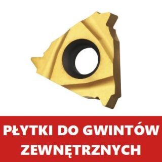 Płytki do gwintów zewnętrzne