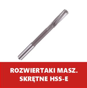 Rozwiertak maszynowy skrętny HSS-E