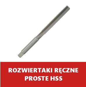 Rozwiertak ręczny prosty HSS