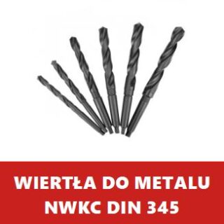 WIERTŁA DO METALU NWKC DIN 345