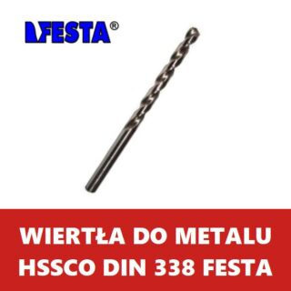 WIERTŁA NWKa HSSCo DIN 338
