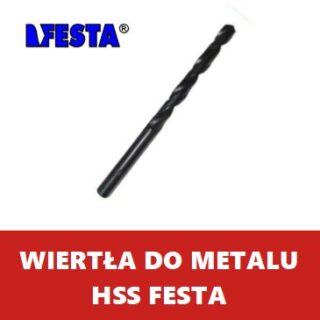 WIERTŁA DO METALU HSS FESTA