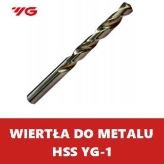 Wiertła do metalu HSS YG-1